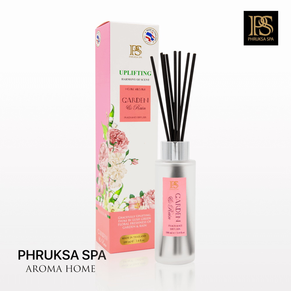 ก้านไม้หอมปรับอากาศ PHRUKSA SPA  ขนาด 100 มล.  กลิ่นสวนดอกไม้_1